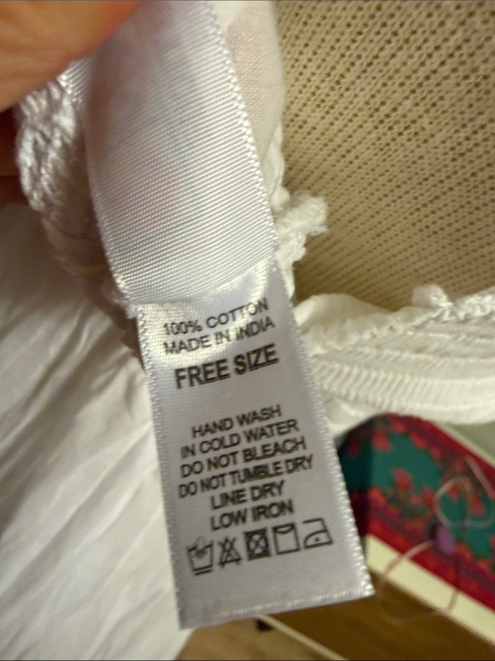 India Boutique White Lace-Trim Maxi Dress - Picture 6 of 8
